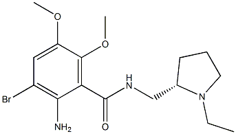2-Amino-3-bromo-5,6-dimethoxy-N-[[(2S)-1-ethylpyrrolidin-2-yl]methyl]benzamide