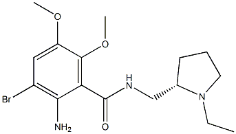  2-Amino-3-bromo-5,6-dimethoxy-N-[[(2S)-1-ethylpyrrolidin-2-yl]methyl]benzamide