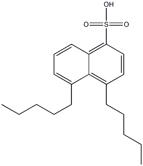 4,5-Dipentyl-1-naphthalenesulfonic acid