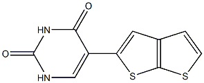  5-[Thieno[2,3-b]thiophen-2-yl]uracil