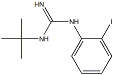 1-tert-Butyl-3-(2-iodophenyl)guanidine Struktur