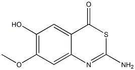 2-Amino-6-hydroxy-7-methoxy-4H-3,1-benzothiazin-4-one