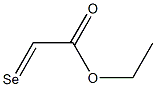Selenoxoacetic acid ethyl ester Structure