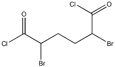 2,5-Dibromoadipoyl dichloride Struktur