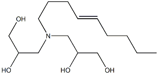 3,3'-(4-Nonenylimino)bis(propane-1,2-diol)