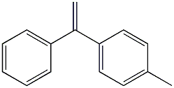 1-メチル-4-(1-フェニルエテニル)ベンゼン 化学構造式
