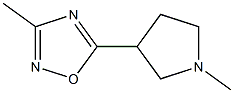  3-Methyl-5-(1-methyl-3-pyrrolidinyl)-1,2,4-oxadiazole