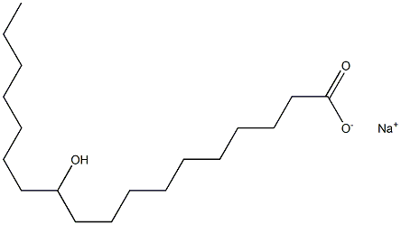 11-Hydroxystearic acid sodium salt