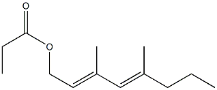 Propionic acid 3,5-dimethyl-2,4-octadienyl ester