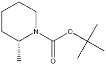(2R)-1-(tert-Butyloxycarbonyl)-2-methylpiperidine,,结构式