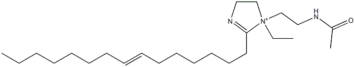  1-[2-(Acetylamino)ethyl]-1-ethyl-2-(7-pentadecenyl)-2-imidazoline-1-ium