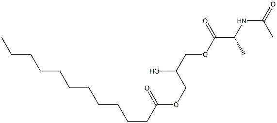 1-[(N-Acetyl-D-alanyl)oxy]-2,3-propanediol 3-dodecanoate|