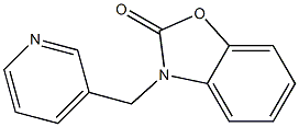 3-(3-Pyridinylmethyl)benzoxazol-2(3H)-one Structure