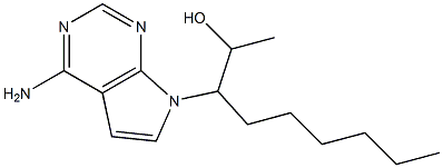 4-Amino-7-[1-(1-hydroxyethyl)heptyl]-7H-pyrrolo[2,3-d]pyrimidine|