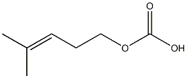 Carbonic acid 2-methyl-1-propenylethyl ester,,结构式