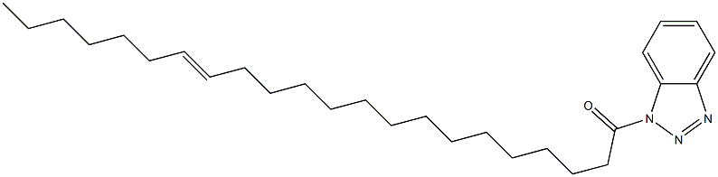 1-(1-Oxo-15-docosenyl)-1H-benzotriazole,,结构式