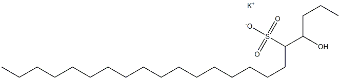  4-Hydroxydocosane-5-sulfonic acid potassium salt