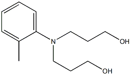 N,N-Di(3-hydroxypropyl)-o-toluidine Structure