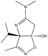 (3aS,6aR)-6,6a-Dihydro-3-methyl-3a-isopropyl-5-(dimethylamino)-3aH-1-oxa-2,4-diazapentalen-6a-ol