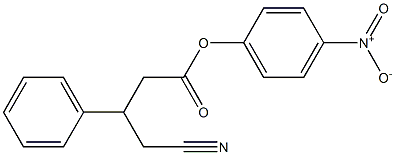 4-Cyano-3-phenylbutyric acid 4-nitrophenyl ester