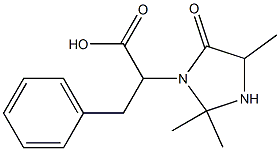 2-(2,2,5-Trimethyl-4-oxoimidazolidin-3-yl)-3-phenylpropanoic acid