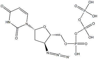  3'-Azido-2',3'-dideoxyuridine 5'-triphosphoric acid