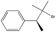 (-)-[(S)-2-Bromo-1,2-dimethylpropyl]benzene 结构式