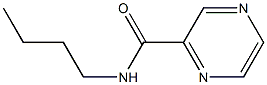 N-Butylpyrazine-2-carboxamide Structure