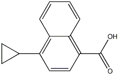 4-Cyclopropyl-1-naphthalenecarboxylic acid