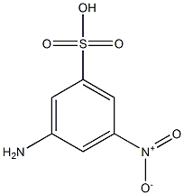 3-Amino-5-nitrobenzenesulfonic acid Structure