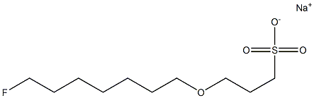 3-(7-Fluoroheptyloxy)-1-propanesulfonic acid sodium salt