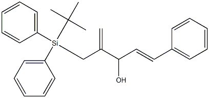 4-[[Diphenyl(tert-butyl)silyl]methyl]-1-phenyl-1,4-pentadien-3-ol