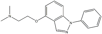  1-Phenyl-4-[2-(dimethylamino)ethoxy]-1H-indazole