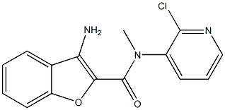 3-Amino-N-(2-chloro-3-pyridinyl)-N-methylbenzofuran-2-carboxamide