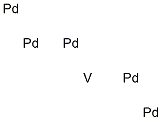 Vanadium pentapalladium,,结构式
