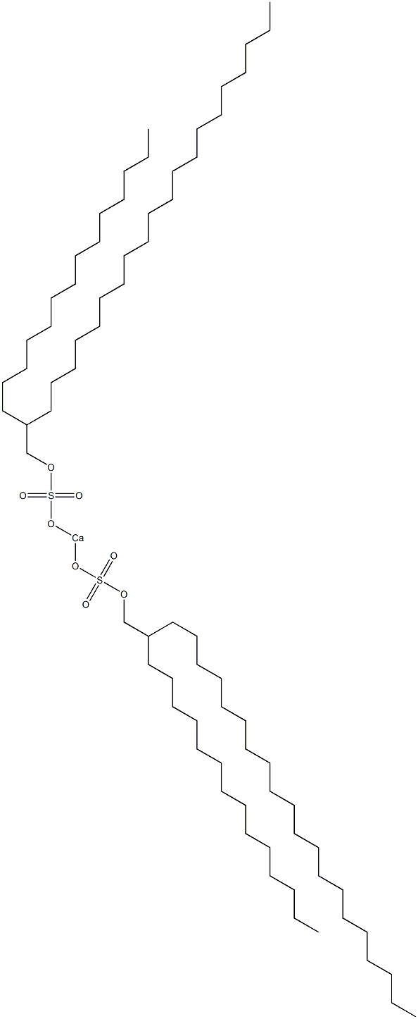 Bis(2-tetradecyldocosyloxysulfonyloxy)calcium,,结构式