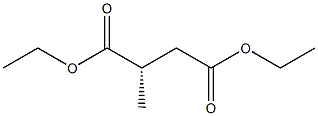 (2S)-2-Methylbutanedioic acid diethyl ester,,结构式