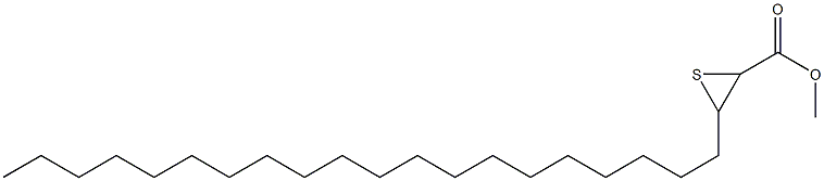 2,3-Epithiotricosanoic acid methyl ester Structure