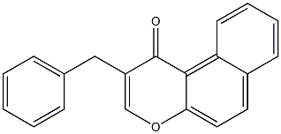 2-Benzyl-1H-naphtho[2,1-b]pyran-1-one