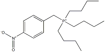 (4-Nitrobenzyl)tributylphosphonium Structure