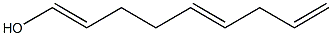 1,5,8-Nonatrien-1-ol Structure