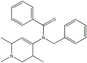 1,2,5-Trimethyl-1,2,5,6-tetrahydro-4-[benzyl(benzoyl)amino]pyridine|