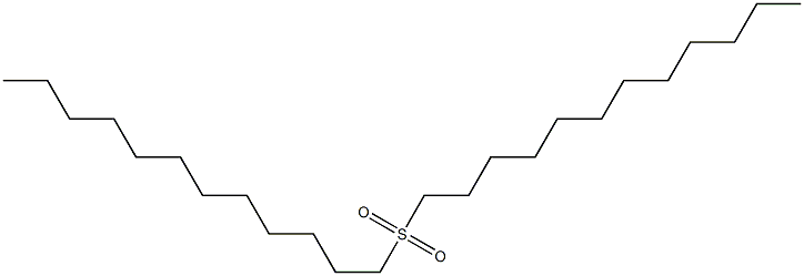 Didodecyl sulfone Structure