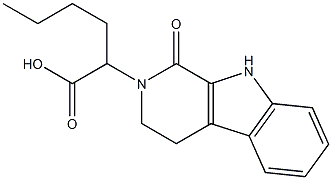 2-[(2,3,4,9-Tetrahydro-1-oxo-1H-pyrido[3,4-b]indol)-2-yl]hexanoic acid