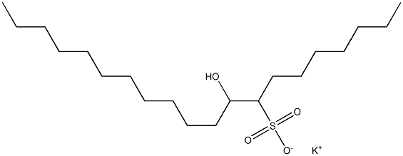 9-Hydroxyicosane-8-sulfonic acid potassium salt|