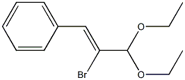 (2Z)-2-Bromo-3-phenylpropenal diethyl acetal|