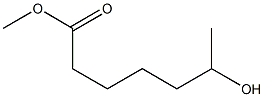 6-Hydroxyheptanoic acid methyl ester,,结构式