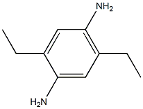 2,5-ジエチル-p-フェニレンジアミン 化学構造式