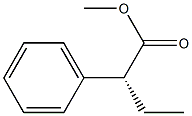 [R,(-)]-2-Phenylbutyric acid methyl ester,,结构式