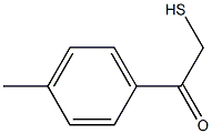 1-(4-Methylphenyl)-2-mercaptoethanone Struktur